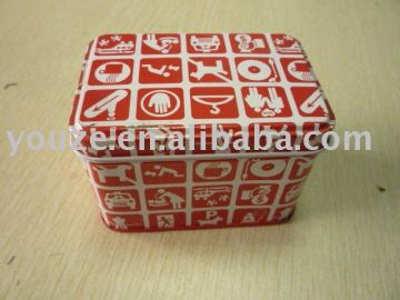 Round decorative cans