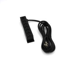 Surface Electrical Outlet with Six Sockets