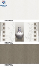 Sunnda 30x60 3D blue bathroom designs ceramic wall tile