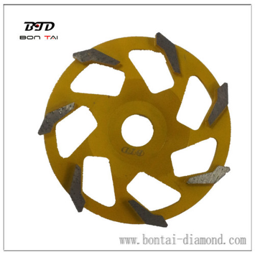 Kvarnen kanten Cup hjul för betongslipning