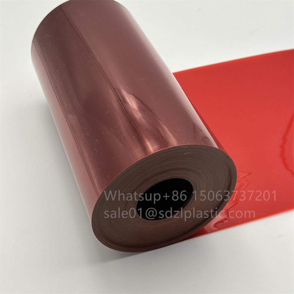 Red Pvc Blister Thermoforming Pharmaceutical Sheet 10 Jpg