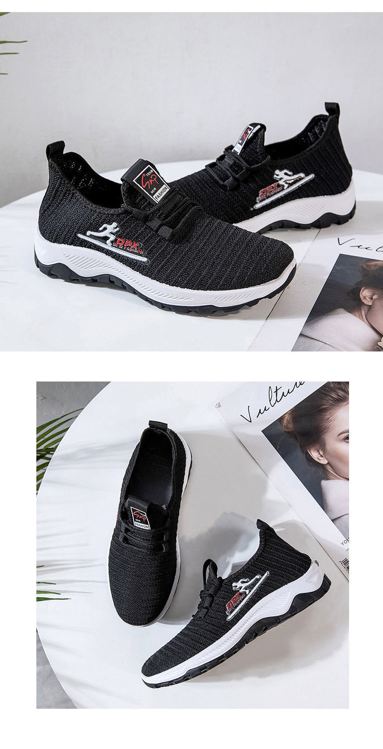 Breathable cloth shoes Daisy  women's casual sports walking shoes for middle-aged and old people fashion running footwear