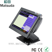 matsuda-pos 15 inch touch screen epos cash register equipment with pos software
