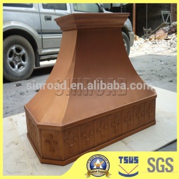 New style handcraft copper kitchen range hood , kitchen copper range hood