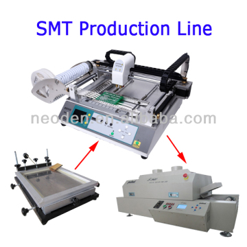 *SMT production line for small LED production