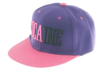 Ladies 3D Embroidery Snapback Baseball Cap with Eyelets