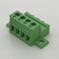 5.08mm pitch panel locking male pluggable terminal block