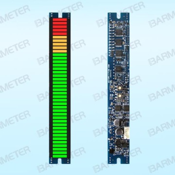 40 seg 117mm LED Bargraph Module Used in Audio VU & PPM Average/Peak Analog Level Meter