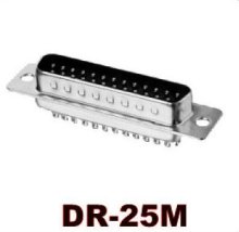 USB Serial male DR Connector DR-25M