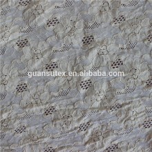 latest design african cord lace indian fabric lace for girls dress