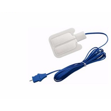 Placa desechable para adultos bipolar con cable