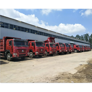 ได้รับการตกแต่งใหม่ 6x4 Tipper Truck