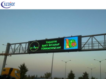 Outdoor Waterproof P10 Dual Color Traffic LED Screen
