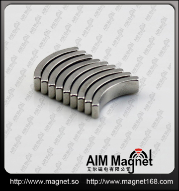 Strong arc shape neodymium magnets