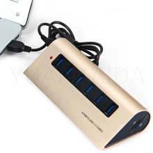USB HUB 6 Port With Card Reader