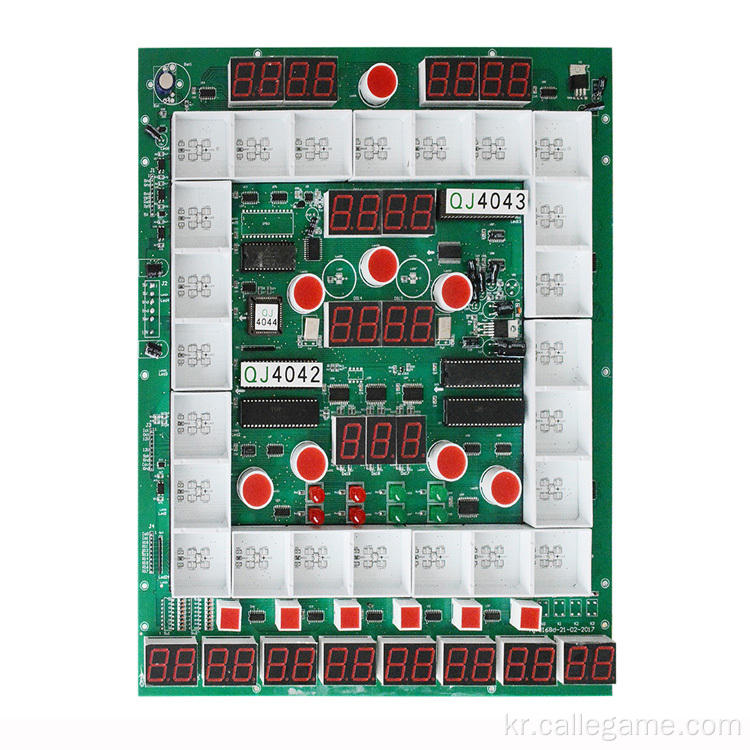 3 개의 조명 게임 아케이드 기계 PCB 보드 메트로