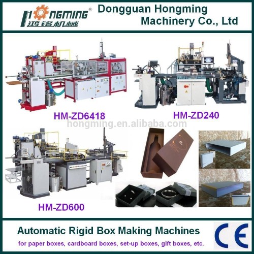 HM-ZD600 Automatic Sandal Box Making Machine