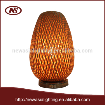 European rural household bamboo decorative table lamp