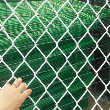 Chain link fence temporary netting