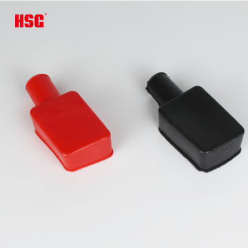 HSG High Quality PVC Waterproof Terminal Covers - Black and Red