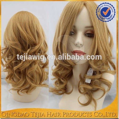 Top quality silk top 100 virgin european human hair jewish blond wigs