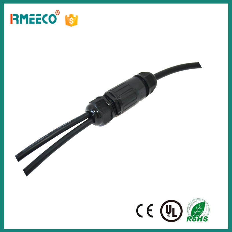 1In 2 Out Outdoor Lighting Cable Joint IP68 Waterproof Connector