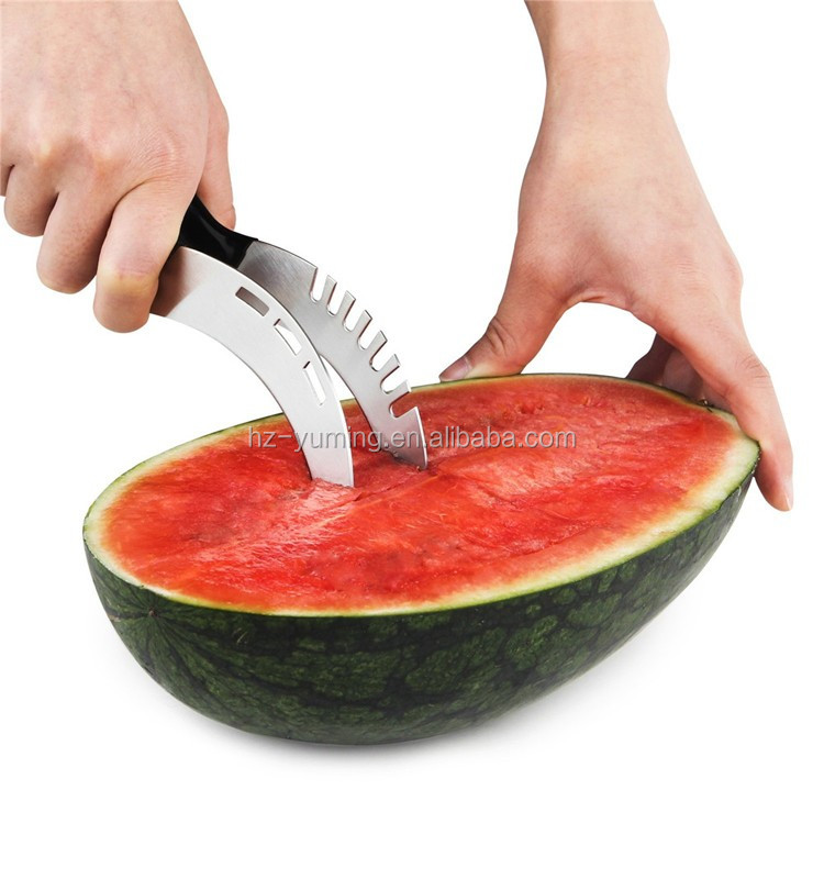 Amazon Hot selling Stainless Steel Watermelon slicer Corer cutter