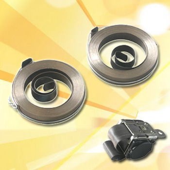 factory of qualified car safety belt spring coil spring