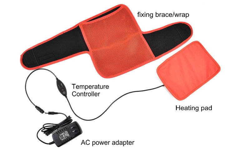Almohadillas calefactoras de fibra de carbono de codo Elbow Carbon Fiber Heating Pads
