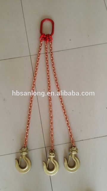 Grade 80 Chain Sling / G80 Alloy Chain Sling / G80 Lifting Chain Sling