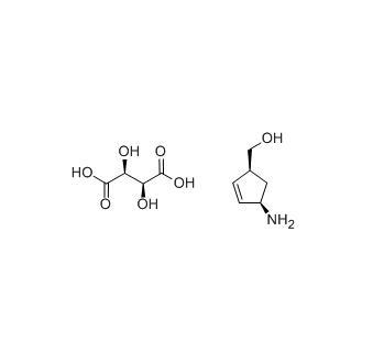 Abacavir Intermediate (1S,4R)-cis-4-Amino-2-cyclopentene-1-methanol D-tartrate 229177-52-0