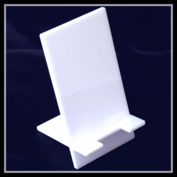 white acrylic display,acrylic phone display,simple phone display stand