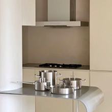 Professional Stainless Steel Cookware with Sleek Design