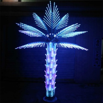 Wholesale LED Color Changing Christmas Tree Night Light Palm Tree Rope Light