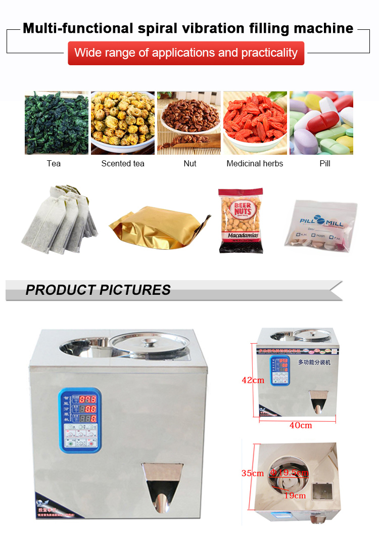 1kg bag packing machine/tea bag packing machine for small business