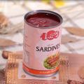 Tailles de sauce tomate Sardines en conserve