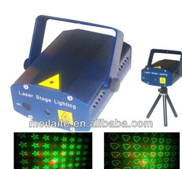 Low price mini portable disco laser lighting