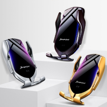 R2 Automatic Phone Holder and Car Air Vent Wireless Charger for iPhones