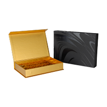 Luxurious 6-Pop Magic Mushroom Chocolate Bar Packaging