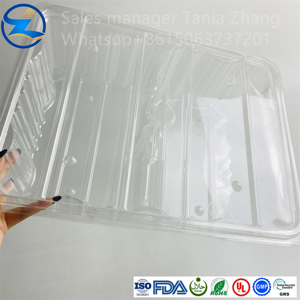 Thermoforming Transparent Customizable Food Grade Pet Packaging Box2 Jpg