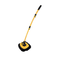 Telescopic Car Wash Mop Kit with Rotating Microfiber Brush