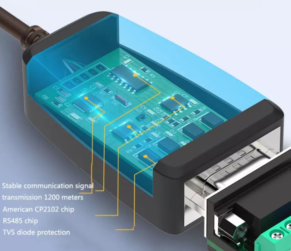 Bra kompatibel RS232 -chipset DB9 till USB -drivrutin för kassregister, modem,