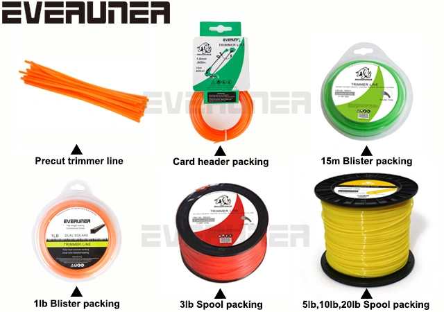 2.0mmx15m Round Nylon Grass Trimmer Line