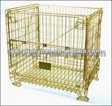 collapsible iron wire container