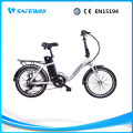 Bicicleta elétrica dobrável barata com CE