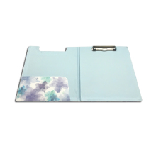 Office Stationery Decorating Paper Clipboard with Cover