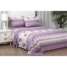 Ultra Soft Microfiber Printed Queen Bed Sheet Sets
