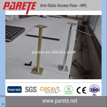 Steel raised floor