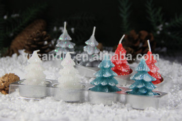 Yipin Aluminum Christmas tree hanging beads candle