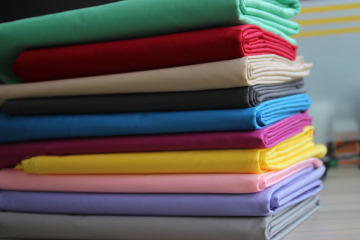 poplin textile polyester cotton fabric